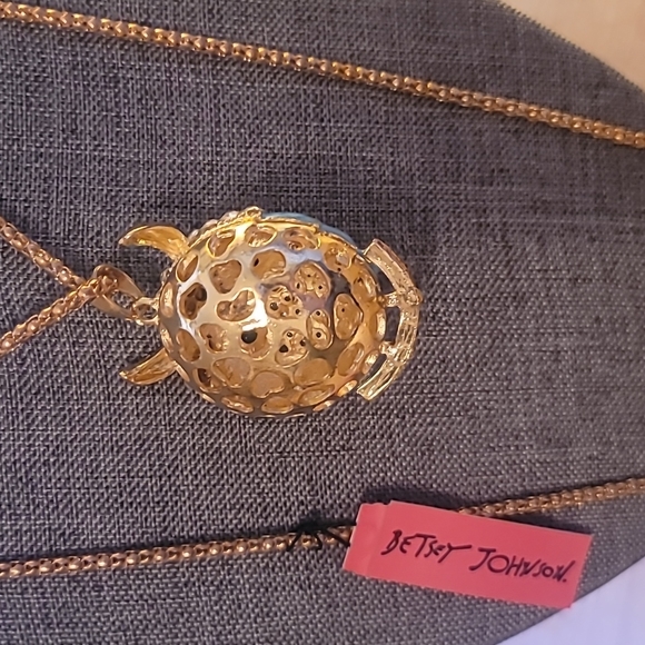 Betsey Johnson Owl Necklace - Picture 3 of 5